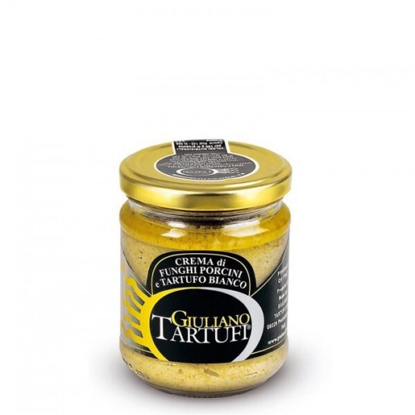 CREMA DE FUNGHI PORCINI E TARTUFI BIANCO X 80 GR