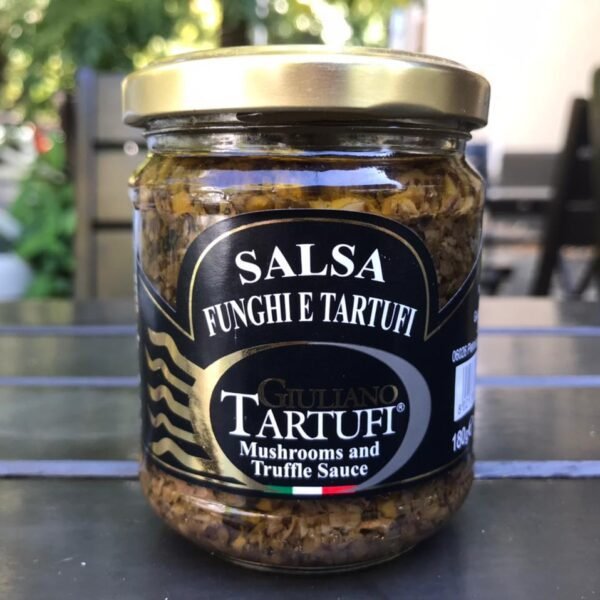 SALSA FUNGHI E TARTUFI NERI  X 180 GR