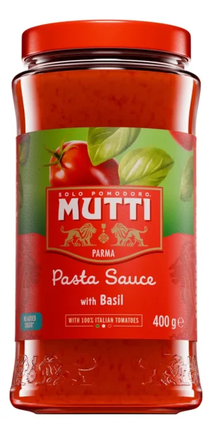SUGO BASILICO MUTTI x 400 GR