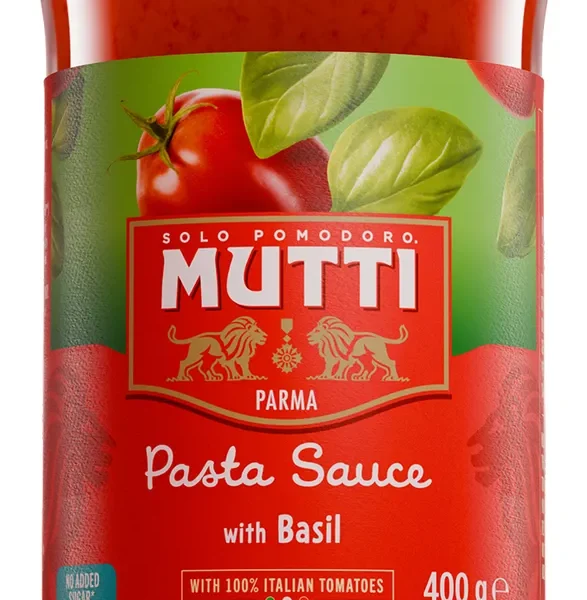 SUGO BASILICO MUTTI x 400 GR