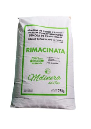 SEMOLA RIMACINATA X 25 KG MOLINERA DEL SUR