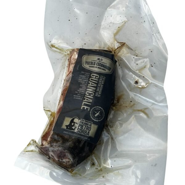 GUANCIALE  AHUMADO X TROZO 100 GR - ENVASADO AL VACIO- VTA AL PESO