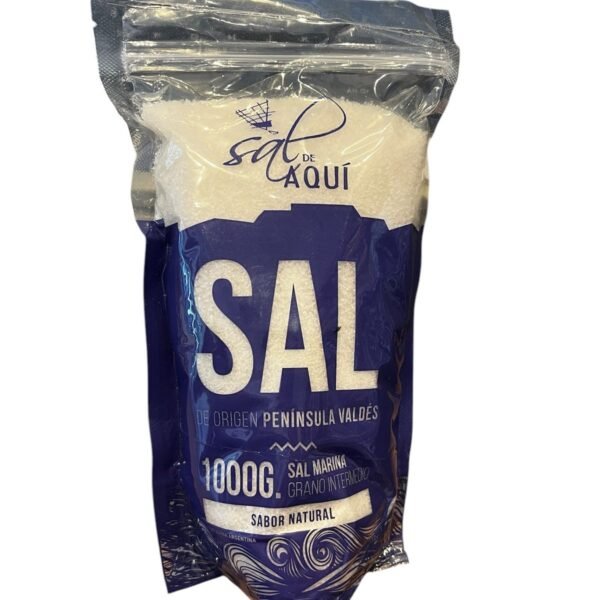 SAL MARINA X 1 KG SAL DE AQUI