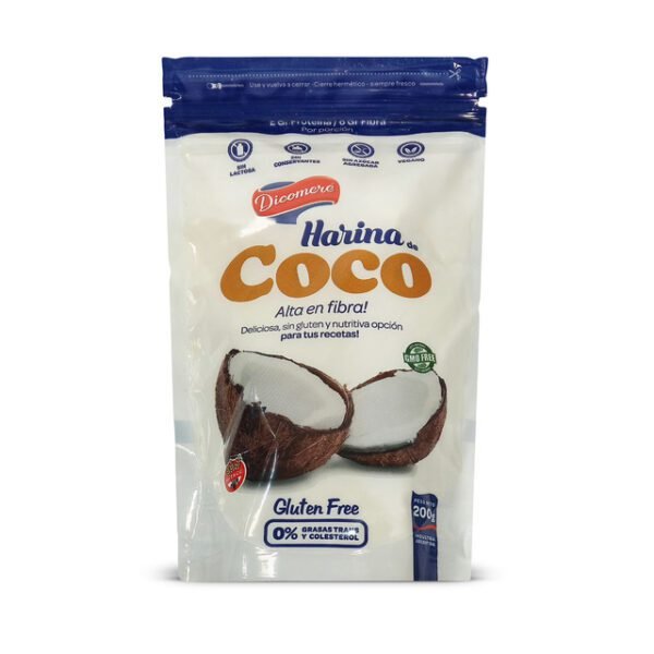 HARINA DE COCO DICOMERE SIN TACC 200 GR