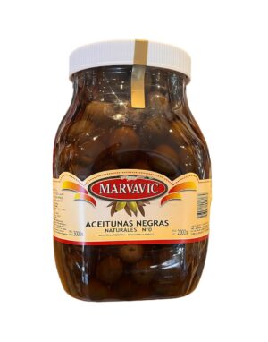 ACEITUNAS NEGRAS  2 KG MARVAVIC