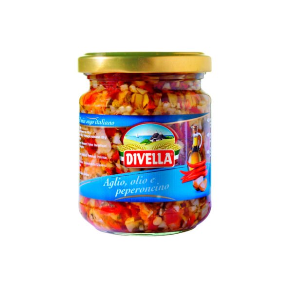 SUGO AGLIO OLIO E PEPERONCINO DIVELLA X 190 GR