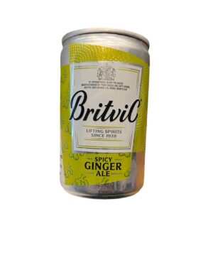 GINGER ALE BRITVIC LATA X 150 ML