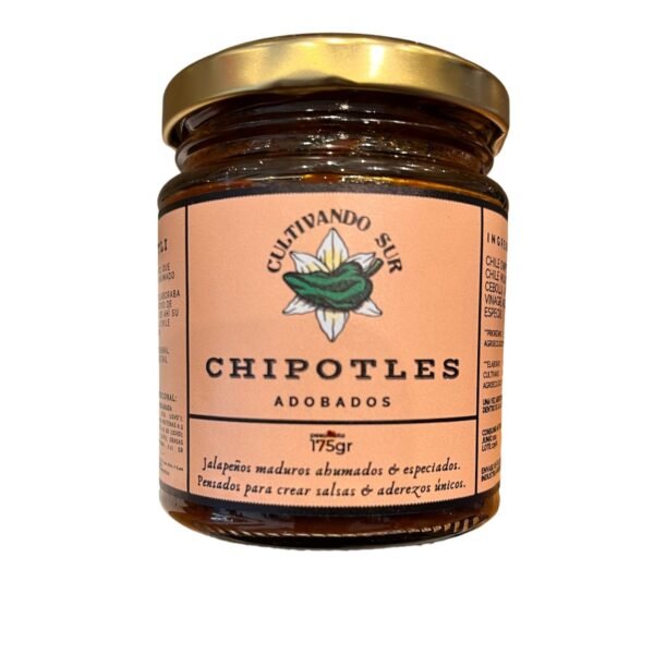 CHIPOTLES PICANTE ADOBADOS 200GR  CULTIVANDO SUR