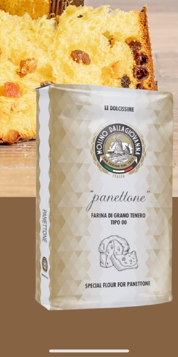 HARINA 00 DALLAGIOVANNA PANETTONE FRACCIONADA 1 KG 16 % PROTEINA
