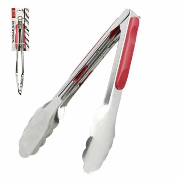 PINZA DE COCINA  PARRILLA CORTA 24 CM CRYSTAL ROCK