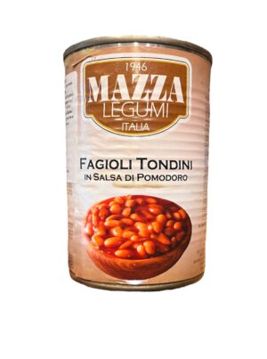 FAGIOLI IN SALSA DI POMODORO  MAZZA  X 400gr