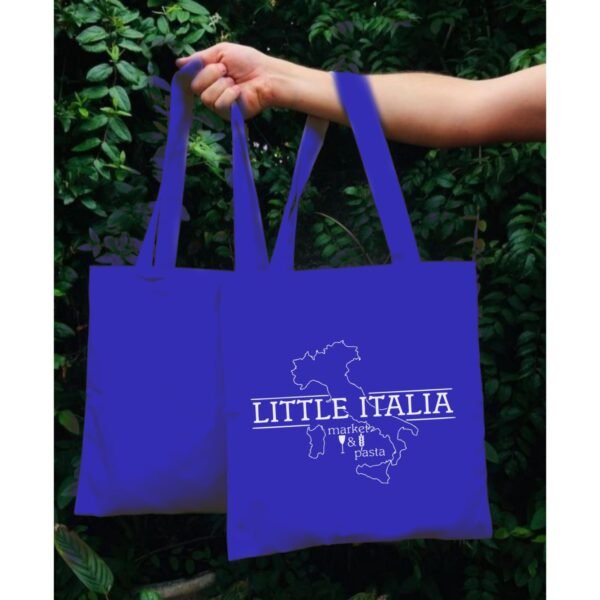 BOLSA TOTE BAG lITTLE ITALIA AZURRI