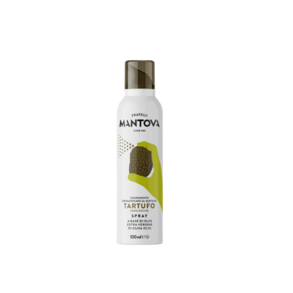 ACEITE DE OLIVA SPRAY CON TARTUFO NERO 100 ml MANTOVA