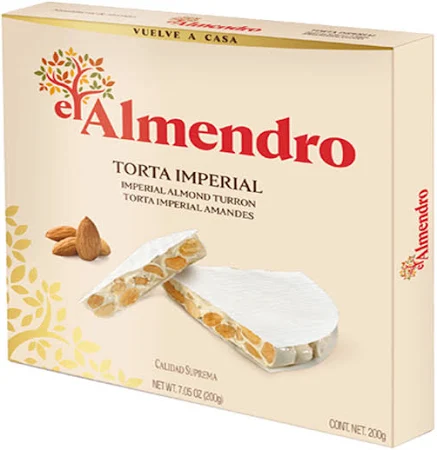 TORTA IMPERIAL SUPERIOR DE ALMENDRAS 150 GR EL ALMENDRO