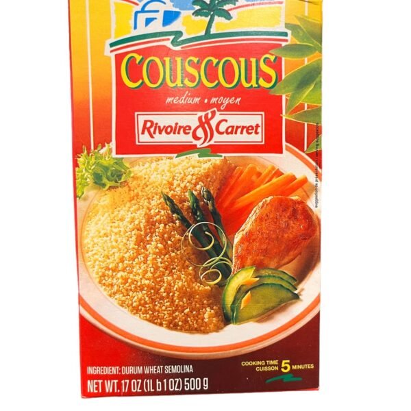 COUS COUS  RIVOIRE CARRET 500 GR  FRANCIA-