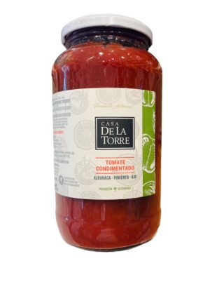TOMATE ENTERO  CONDIMENTADO X 650 GR CASA DE LA TORRE