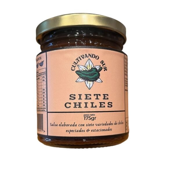 SALSA SIETE CHILES CULTIVANDO SUR PICANTE 175 GR