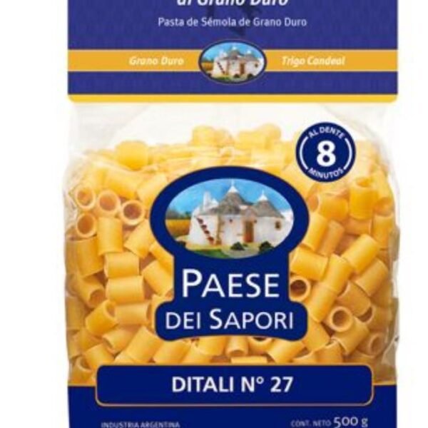 PAESE FIDEOS DITALI X 500 GR