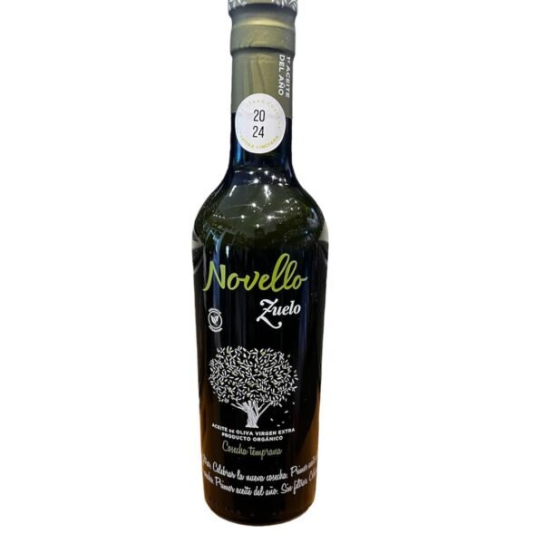 ACEITE DE OLIVA ORGANICO  NOVELLO  ZUELO 375 ML