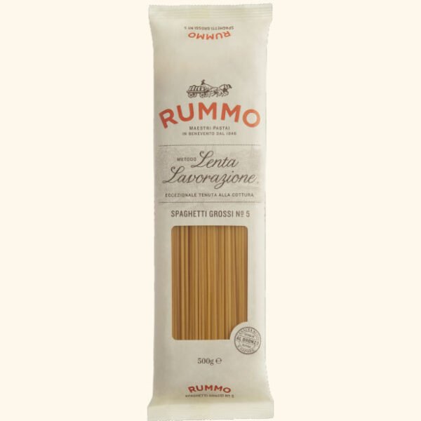 SPAGUETTI GROSSI NRO 5 RUMMO X 500 GR -ITALIA