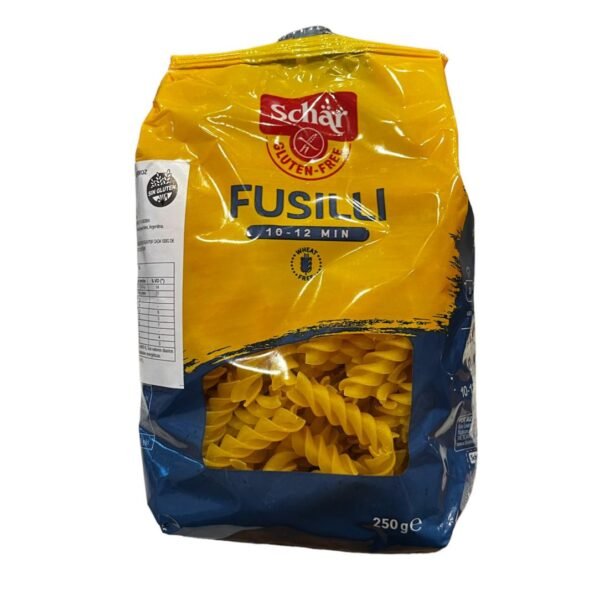 FUSILLI SCHAR  250 GR  SIN GLUTEN