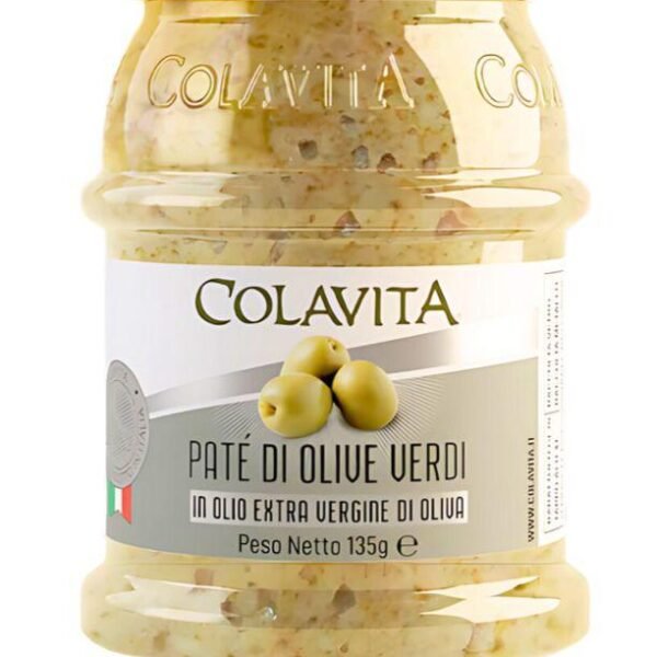 PATE  DE OLIVAS VERDES   COLAVITA 135 GR