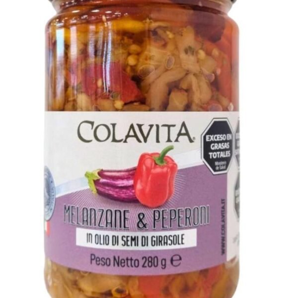 MELANZANE E PEPPERONI 280 GR COLAVITA