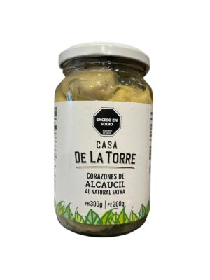 ALCAUCILES  EXTRA GRANDES X 300 GR CASA DE LA TORRE