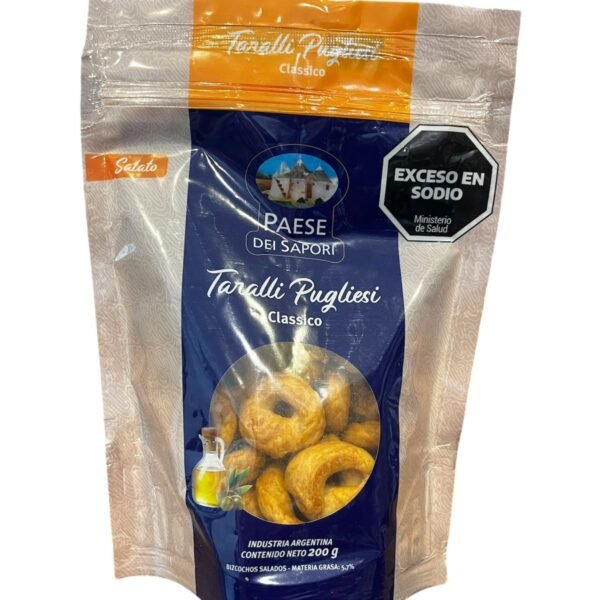 TARALLINI PUGLIESE 200 GR PAESE DEI SAPORE