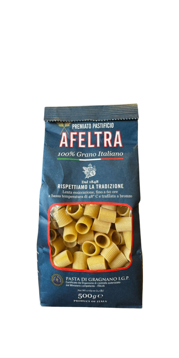 PASTA TUBETTONI RIGATE AFELTRA 500 GR
