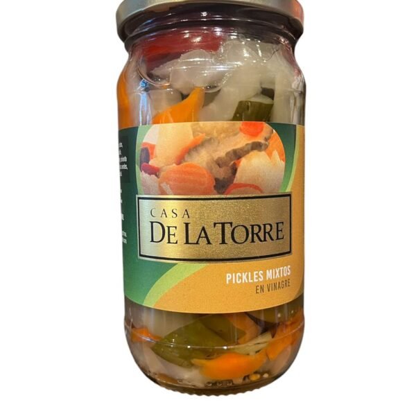 PICKLES MIX EN VINAGRE CRISTO DE LOS CERROS 350 GR