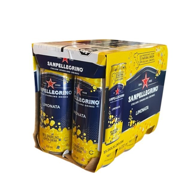 AGUA TONICA LIMONATA PACK  X 6 U.  330 CC  SAN PELLEGRINO