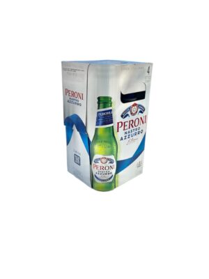 CERVEZA PERONI NASTRO PACK DE 4 PORRONES 330 ml