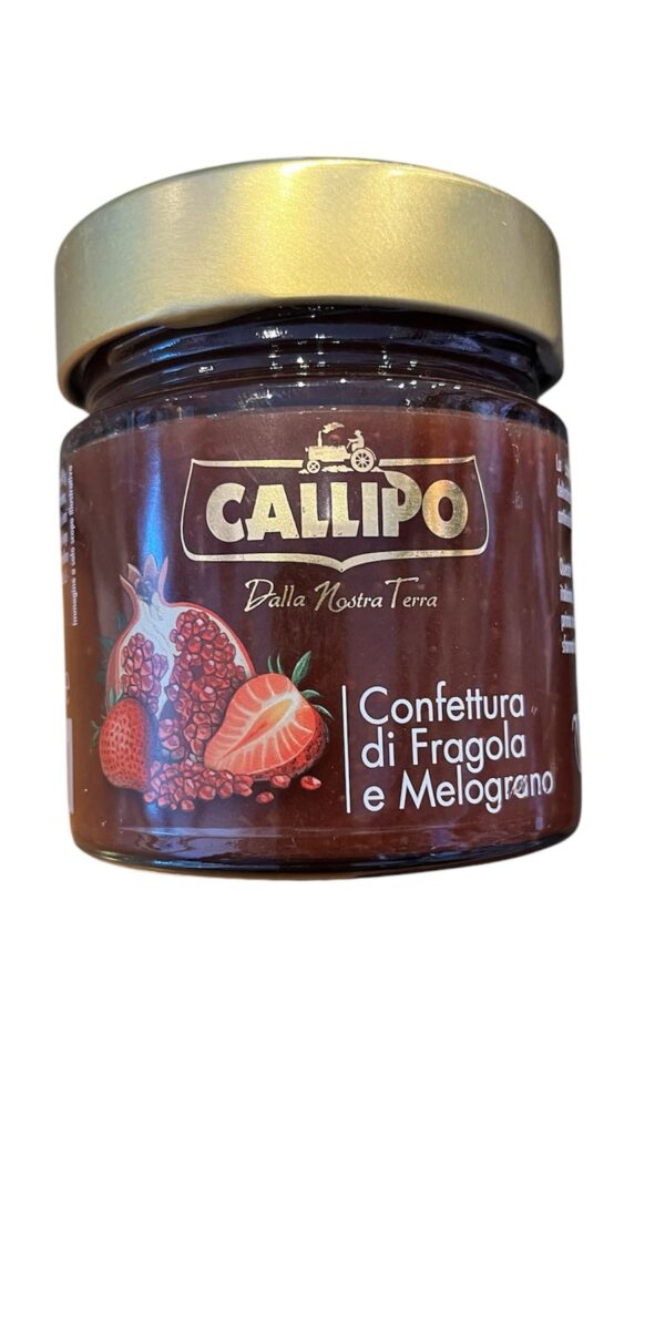 Confitura di fragola e melograno x 280 gr CALLIPO