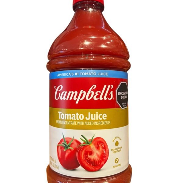 JUGO DE TOMATE CAMPBELLS BOTELLON 1,36 ML  EEUU