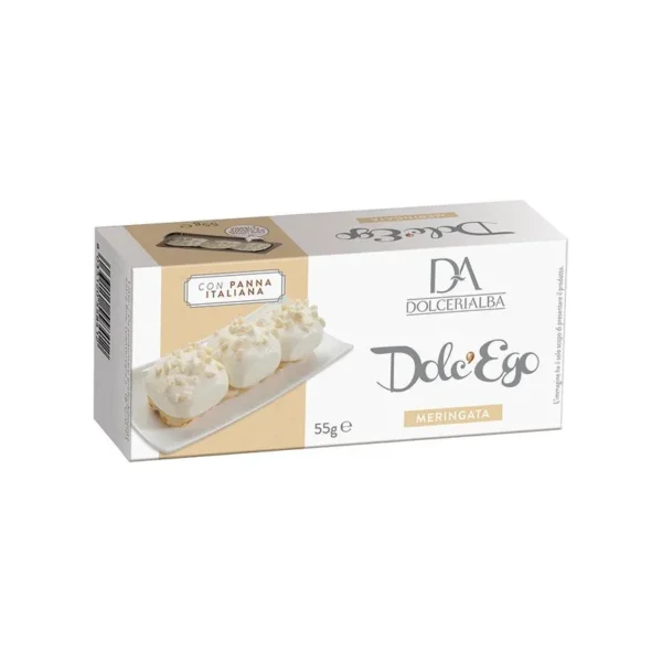 DOLCE MERINGATA CON PANNA ITALIANA X 55 GR DOLCERIA ALBA-CONGELADO
