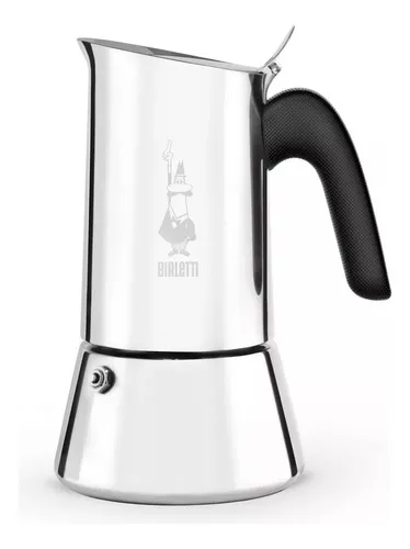 CAFETERA BIALETTI EXPRESS MOKA VENUS 4 TAZAS ACERO INOX