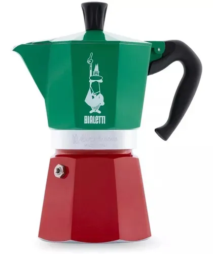 CAFETERA BIALETTI EXPRESS MOKA TRICOLOR 6 TAZAS