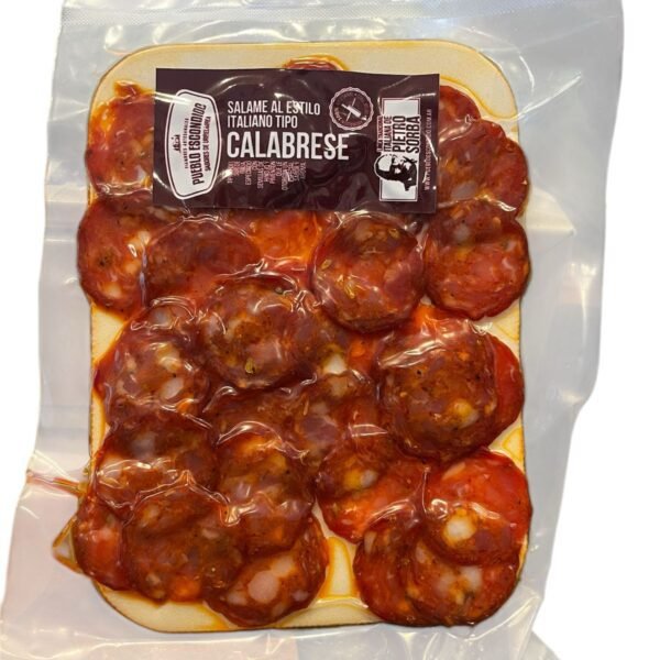 PEPERONI  CALABRESE EN FETAS PUEBLO ESCONDIDO 100 GR
