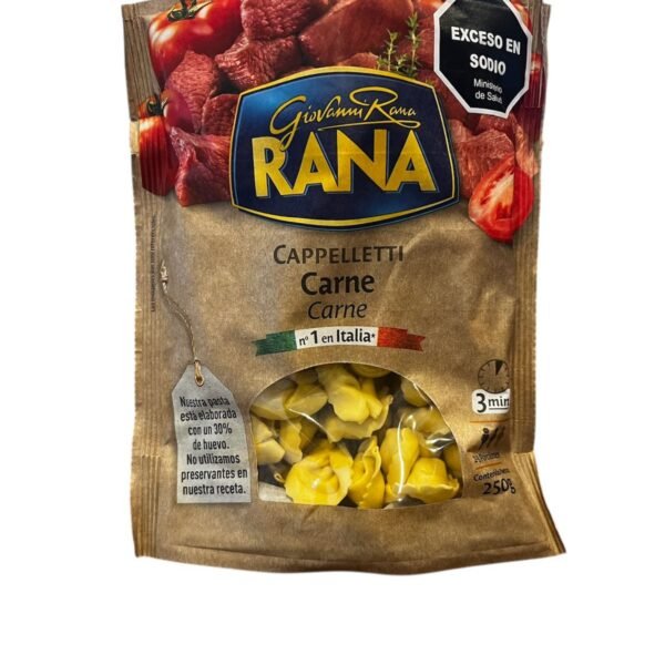 PASTA CAPPELLETTI  DE CARNE RANA  250 GR