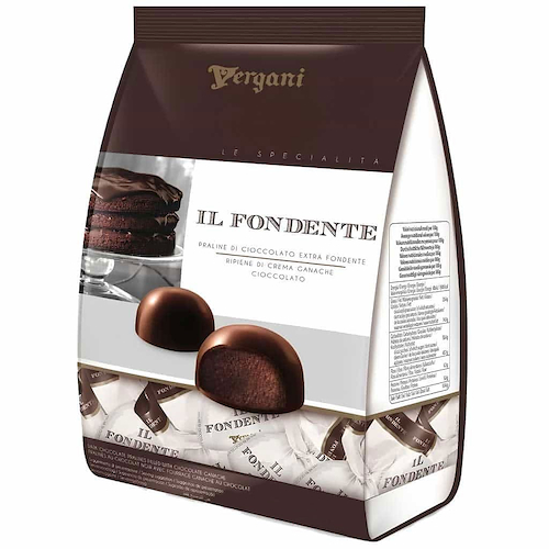 BOMBONES IL FONDENTE RELLENOS  VERGANI 180 GR
