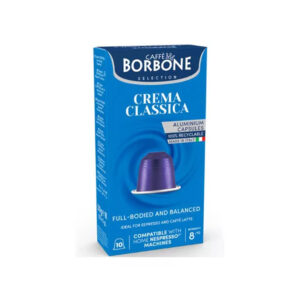 CAPSULA DE CAFE ITALIANO "BORBONE" CREMA X CLASSICA 10 UNIDADES