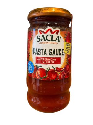 SALSA PEPERONCINO CALABRESE SACLA  290 GRS ITALIANO