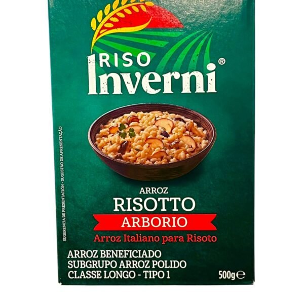 ARROZ ARBORIO INVERNI ITALIANO PARA RISOTTO x 500 gr