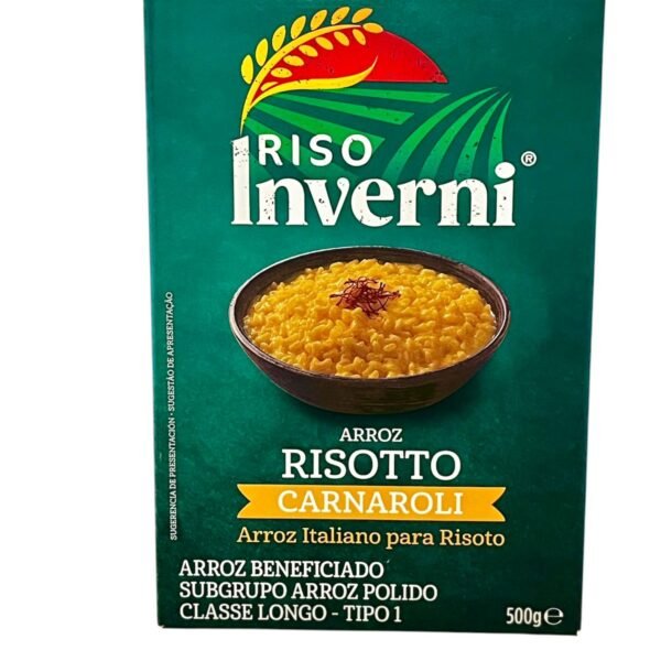 ARROZ CARNAROLI INVERNI ITALIANO PARA RISOTTO x 500 gr