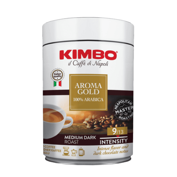 KIMBO CAFE AROMA  GOLD  MOLIDO 250 GR
