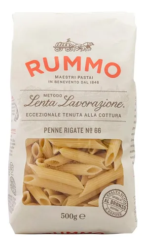PASTA SECA PENNE RIGATE N 66 RUMMO X 500 GR – ITALIA