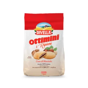 GALLETITAS RIPIENI  DI NOCCIOLE 300 GR  DIVELLA