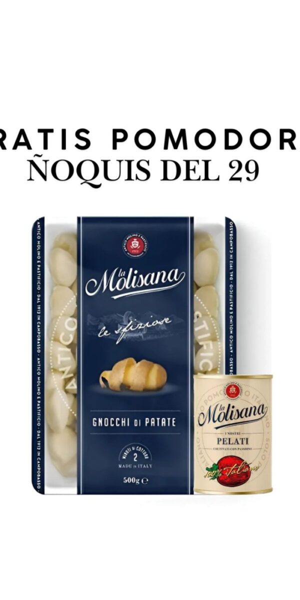 AMA ÑOQUIS DEL 29 -KILO DE ÑOQUIS + POMODORI BONIFICADO 400 GR