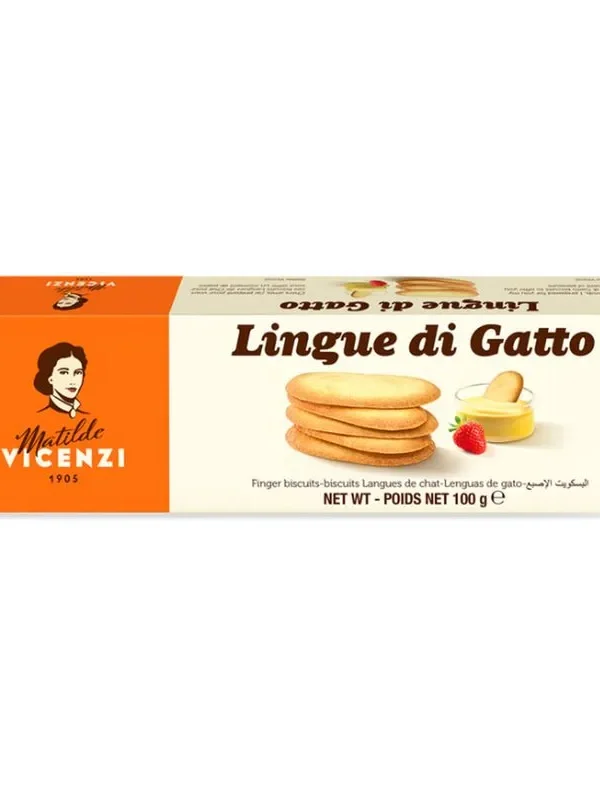 GALLETITAS LINGUE DI GATTO VICENZI 100 GR